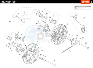 RS3-125-NACKED-WHITE drawing WHEEL - BRAKES