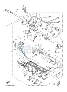 FZ1-N FZ1 (NAKED) 1000 (1EC6) drawing INTAKE 2