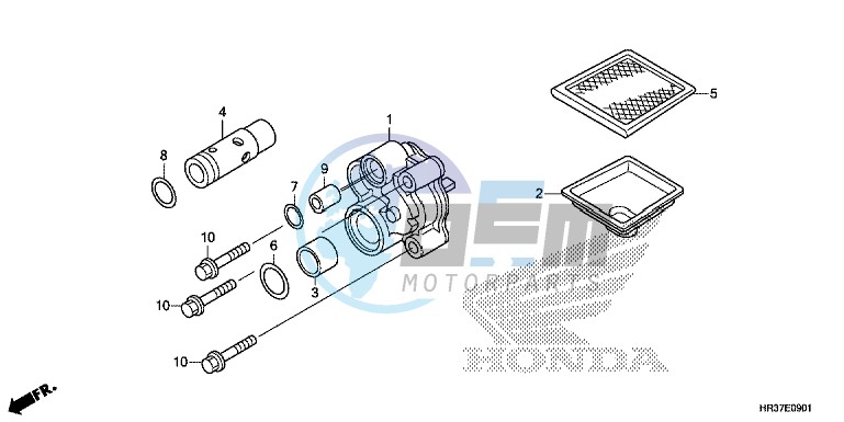 OIL PUMP (TRX420FE1/FM1/FM2/TE1/TM1)