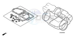 CBR1000RA9 UK - (E / ABS MKH) drawing GASKET KIT B