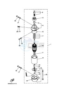 50G drawing STARTING-MOTOR