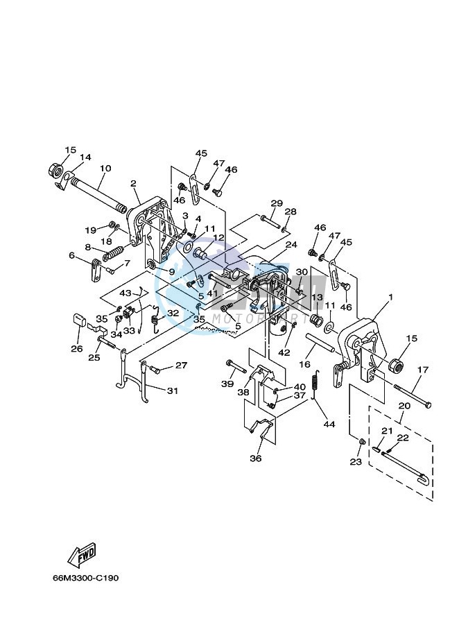 FRONT-FAIRING-BRACKET