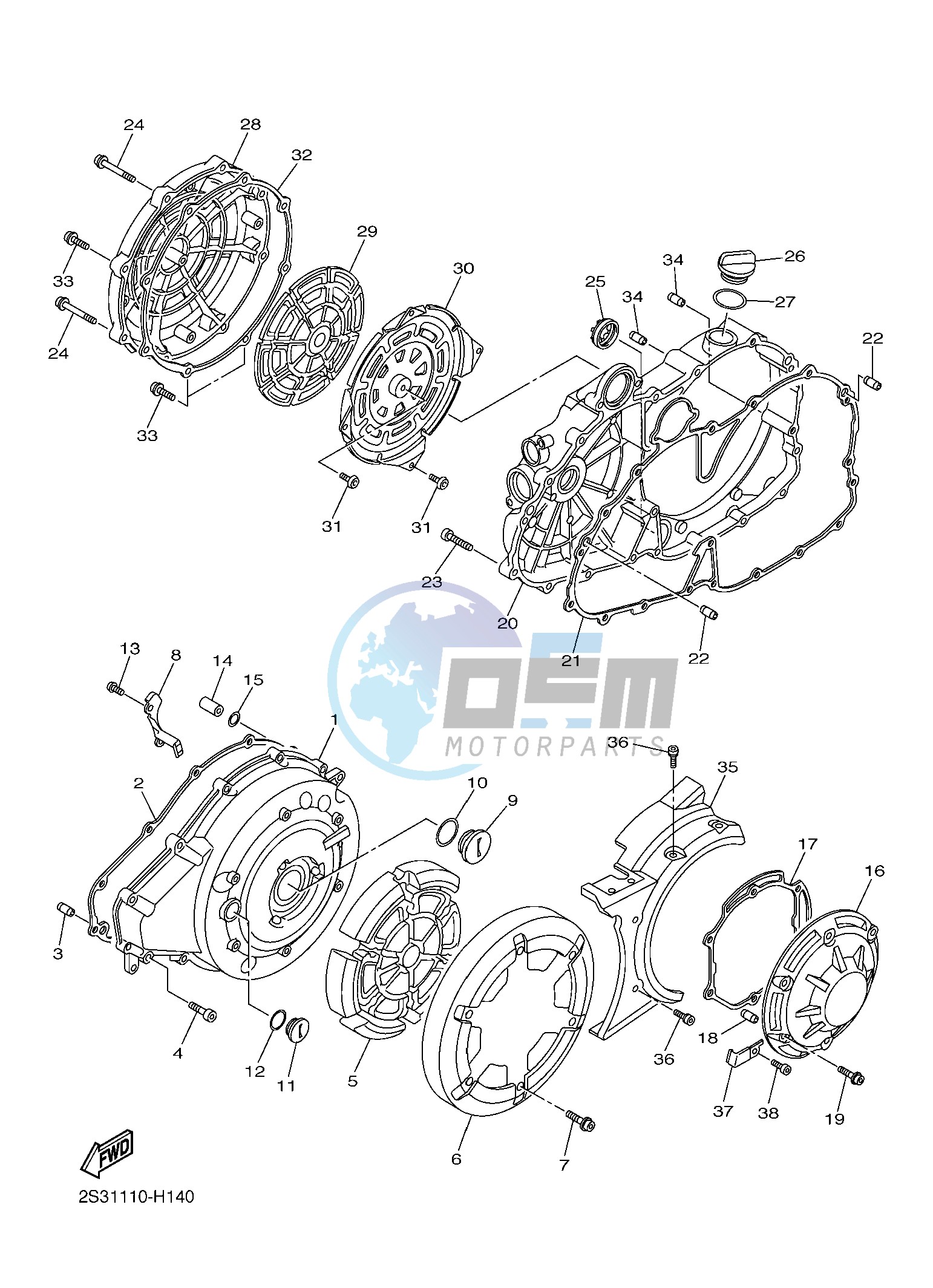 CRANKCASE COVER 1