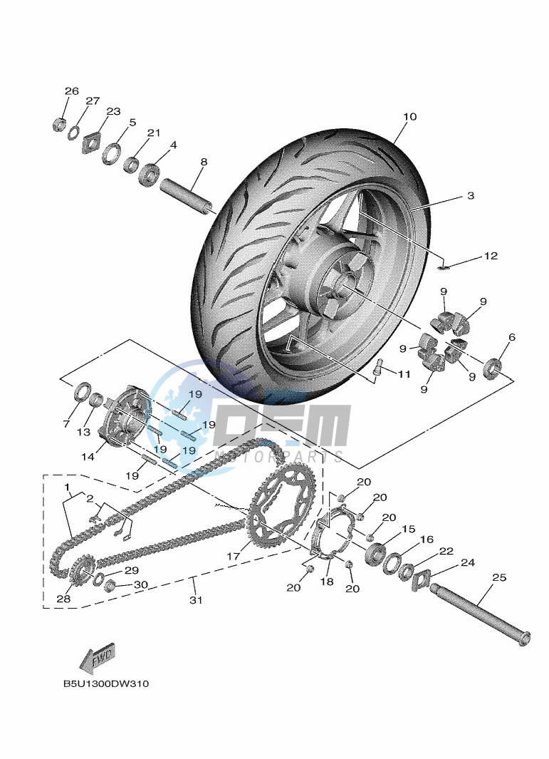 REAR WHEEL