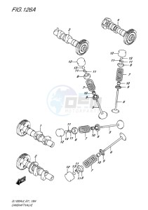 DL1000 ABS V-STROM EU drawing CAMSHAFT, VALVE