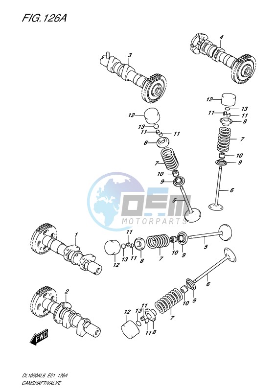 CAMSHAFT, VALVE