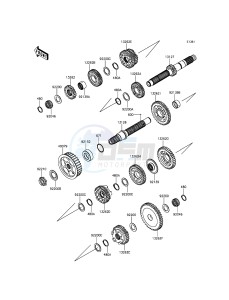 VULCAN 1700 NOMAD ABS VN1700DFF GB XX (EU ME A(FRICA) drawing Transmission