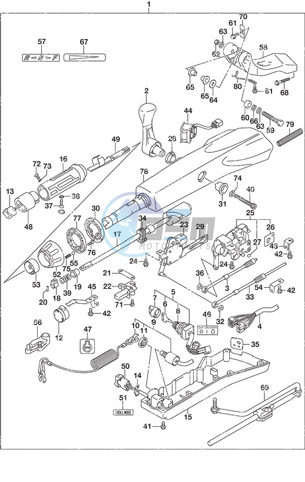 Tiller Handle