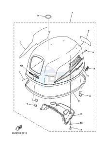 F15PLHE drawing FAIRING-UPPER