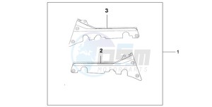 GL18009 Australia - (U) drawing CHROME P.STEP COV