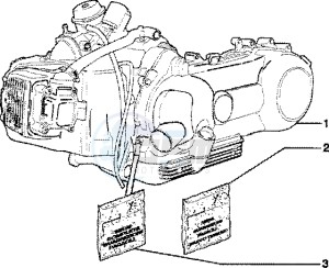 Skipper 125 4t drawing Engine