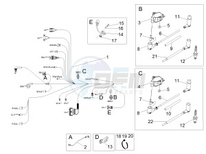 V7 II Racer ABS 750 USA-CND drawing Electrical system I