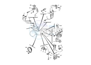 XV MIDNIGHT STAR 1900 drawing ELECTRICAL DEVICES