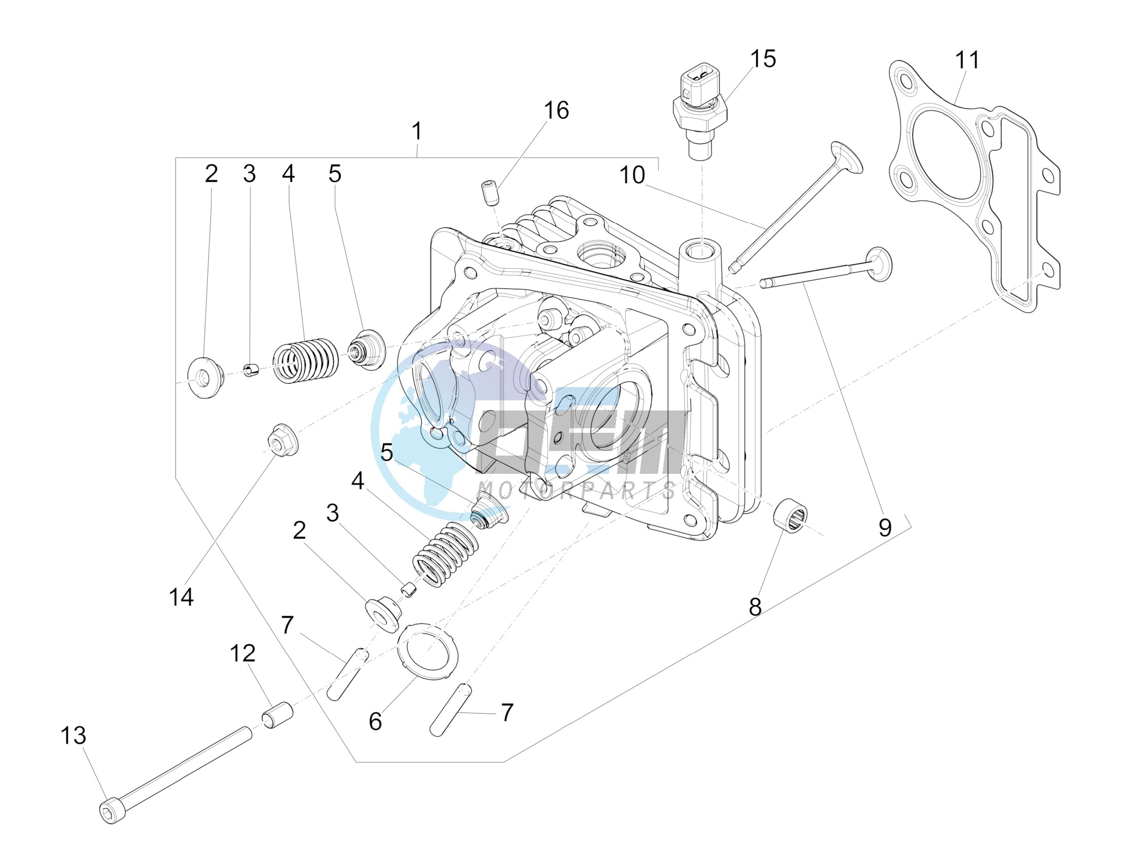 Head unit - Valve