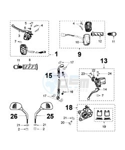 VIVA RSL4A drawing BRAKE SYSTEM SUMITOMO