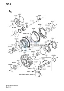 VZ1600 (E24) drawing CLUTCH