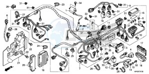 TRX420FPED TRX420 Europe Direct - (ED) drawing WIRE HARNESS