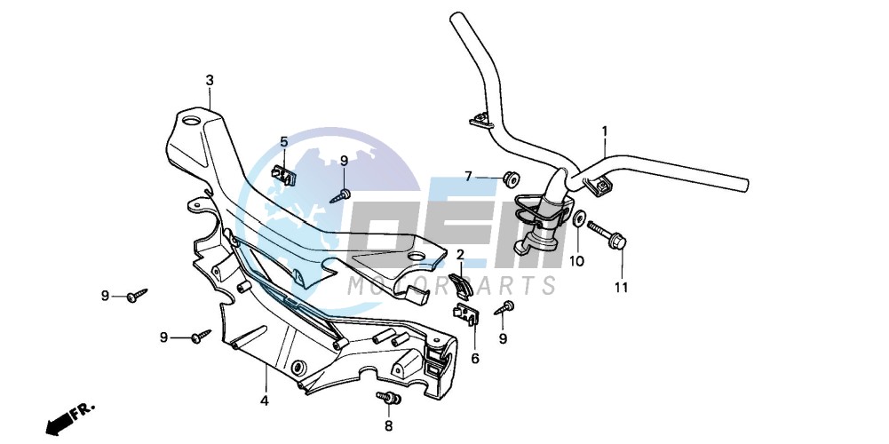 HANDLE PIPE/HANDLE COVER