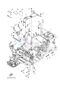 YXZ1000E YXZ10YPXG YXZ1000R EPS (2HC6) drawing FRAME