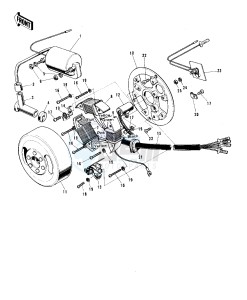 G5 100 drawing IGNITION_GENERATOR_RECTIFIER -- 72-73 G5-A- -