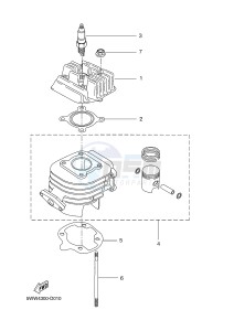 CW50N BW'S NAKED (2B7P 2B7P 2B7P) drawing CYLINDER