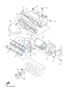 FJR1300AE FJR1300-AE (2PD9 2PDA 2PDE) drawing INTAKE