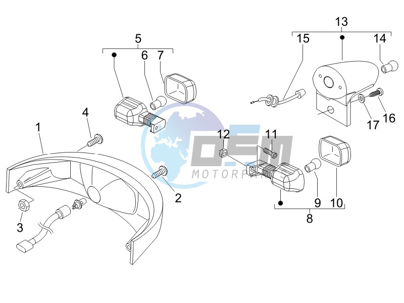 Tail light - Turn signal lamps