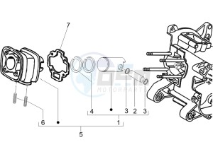 Stalker 50 drawing Cylinder-piston-wrist pin unit