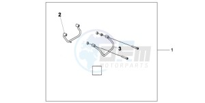 VT750CA9 Europe Direct - (ED / MK) drawing CH S/B SUPPORT