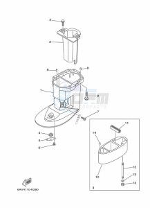 FT9-9LMHL drawing UPPER-CASING