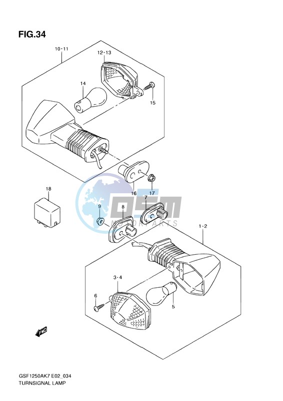 TURNSIGNAL LAMP