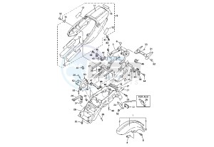 XJR 1300 drawing FENDER