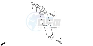 PK50S drawing REAR CUSHION