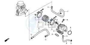 VT600CD2 drawing INTAKE MANIFOLD