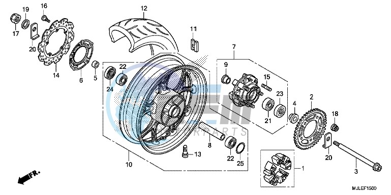 REAR WHEEL