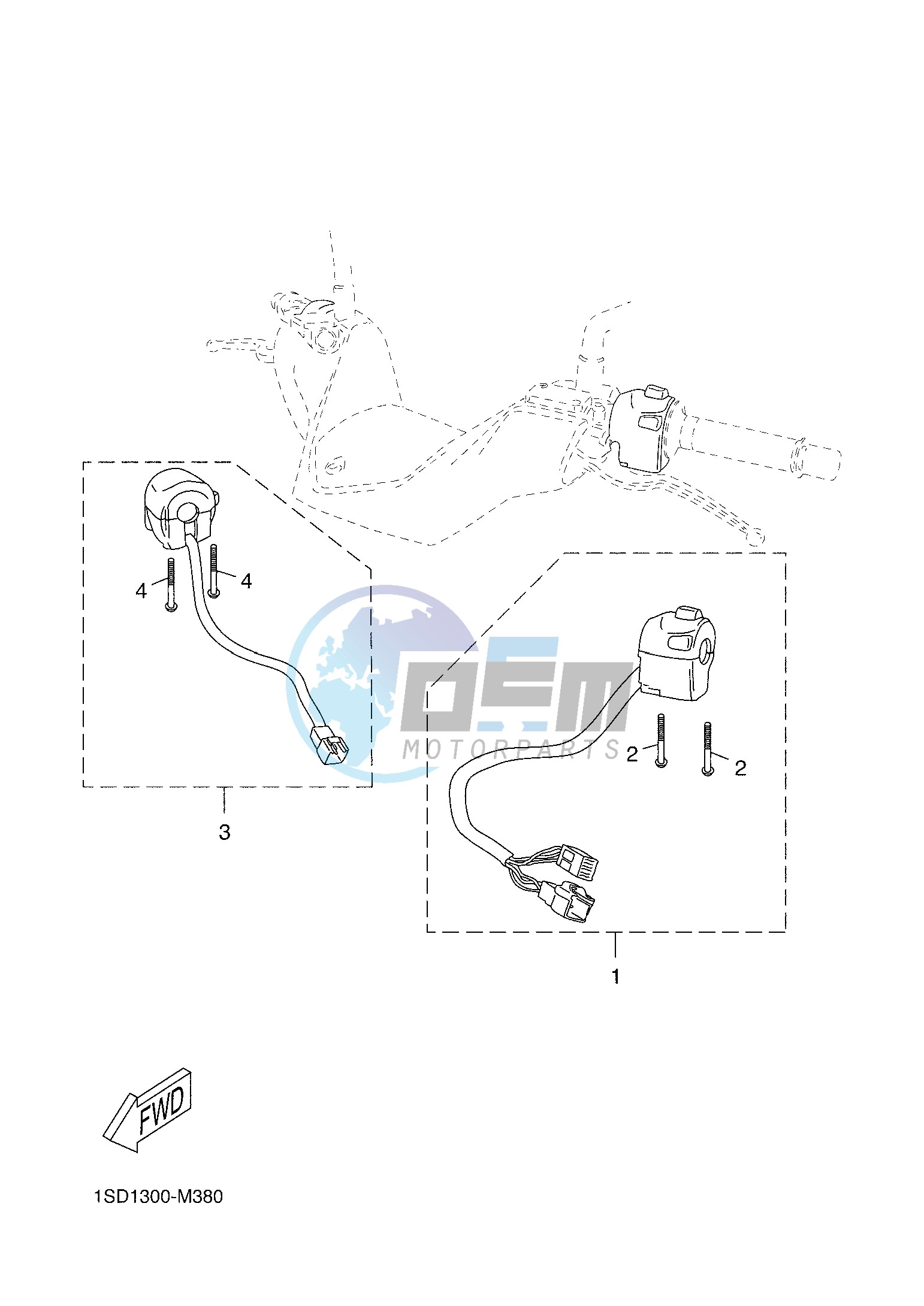 HANDLE SWITCH & LEVER