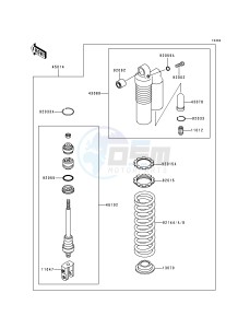 KX 80 R T [KX80] (R2-T3 BIG WHEEL) [KX 80 BIG WHEEL] drawing SHOCK ABSORBER