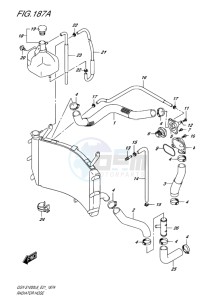 GSX-S1000F ABS EU drawing RADIATOR HOSE