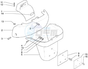 X9 125 drawing Rear protection