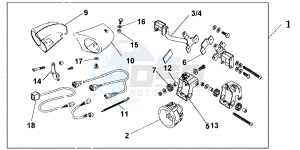 NT700VAB drawing FRONT FOG LIGHT SET