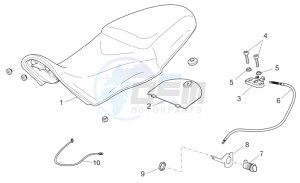 Griso V IE 1100 drawing Saddle