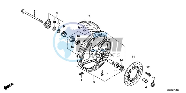 FRONT WHEEL