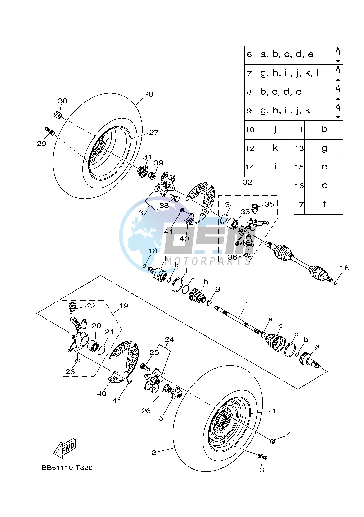 FRONT WHEEL