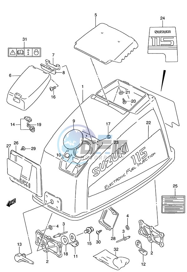 Engine Cover (DT115S