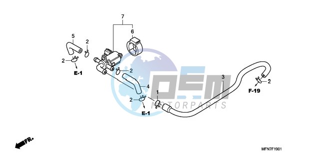 AIR INJECTION CONTROL VALVE