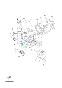 YP250R X-MAX 250 (2DL1 2DL1 2DL1 2DL1) drawing ELECTRICAL 2