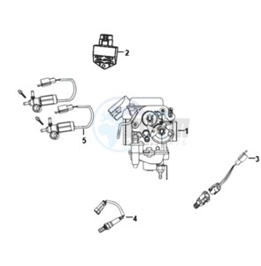 ORBIT II 50 45KMH (L8) EU drawing CARBURETOR