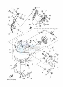 MT-07 ABS MTN690-A (B4CH) drawing HEADLIGHT