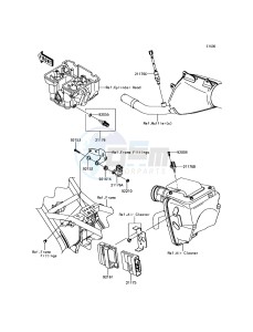 KLX250 KLX250SHF XX (EU ME A(FRICA) drawing Fuel Injection