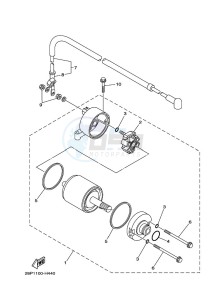 YFM700FWBD KODIAK 700 EPS (B5KS) drawing STARTING MOTOR